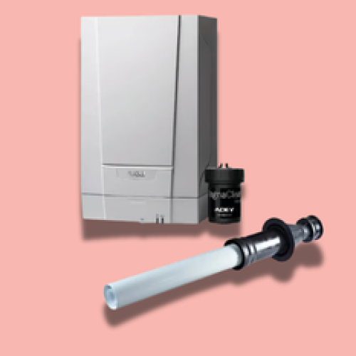 Baxi 800 825 Heat Only Boiler & Vertical Flue